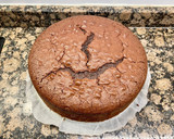 Foto del paso 7 de la receta: Pastel de Navidad con nata, chocolate y cerezas confitadas “sin gluten”