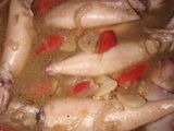 Tumis cumi asin kuah