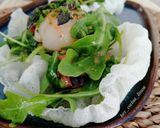 Foto del paso 11 de la receta Ensalada de vieiras con aliño de su coral