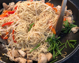 Foto del paso 6 de la receta: Chow Mein (Noodles de pollo)