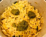 A picture of step 6 of Zucchini Chicken Pesto Pasta.