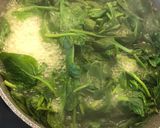 A picture of step 2 of Dhaba Style Palak Paneer (spinach with Indian cottage cheese).