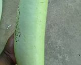 A picture of step 3 of Pumpkin leaves with ikwembe.