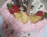 صورة لخطوة 7 من وصفة كيك عيد ميلاد ابي غالي ❤❤❤