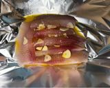 A picture of step 1 of Baked Tilapia 2 Ways :) Yummy Dinner and so Healthy for the whole family.