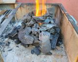 Foto del paso 5 de la receta: Como prender el fuego con 1 solo fósforo