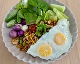รูปขั้นตอนการทำที่ 4 ของ ข้าวยำปลาป่น