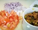 Keema matar pasta with leftover keema recipe step 3 photo