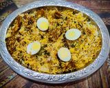 A picture of step 9 of Chicken Biryani.
