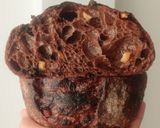 Foto langkah ke 23 dari resep Orange Peel Double Chocolate Sourdough Bread.