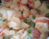 Foto del paso 6 de la receta: Ensaladilla prebiótica de patata con tomate enriquecida con Agua de mar