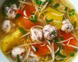 Hình bước làm 4 của món Canh chua mọc giá đỗ thanh mát
