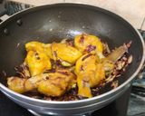 A picture of step 4 of Spinach Drumsticks (chicken).