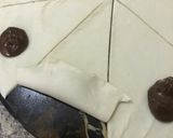 A picture of step 4 of Choco puff treat.