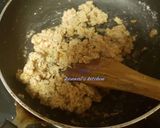 A picture of step 6 of Coconut almond mefroukeh (labenese dessert).