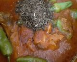 A picture of step 5 of Shinwari koila karahi.