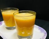 A picture of step 5 of Orange carrot smoothie.