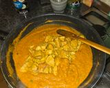 Chiken Korma, Indiai mandulás, kókusz tejes csirke curry recept fázis 7 fotója