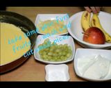 A picture of step 2 of Fruit custard.