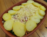 Foto del paso 10 de la receta: Patatas al horno con bacon y guisantes