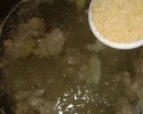 รูปขั้นตอนการทำที่ 5 ของ โจ๊กหมูสับใส่เห็ดนางฟ้า (Minced Pork and Oyster Mushroom Congee)