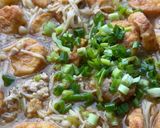 Foto langkah ke 5 dari resep Jamur Enoki Tofu Ayam Giling.