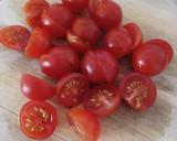 Paradicsomszószban sült mozzarella recept fázis 1 fotója