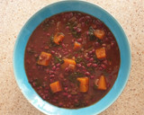 Foto del paso 7 de la receta: Potaje de azukis, calabaza y espinacas (olla rápida) 🌿
