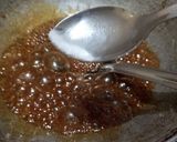 A picture of step 2 of Black sesame ladoo.