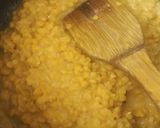 A picture of step 2 of Chana dal burfi.