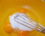 Mimóza kocka (ananásszal) recept fázis 2 fotója