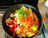 Foto del paso 2 de la receta: Arroz frito con pollo
