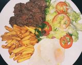 Hình bước làm 1 của món Beefsteak & Bread