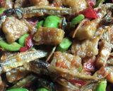 Foto langkah ke 8 dari resep Sambal Teri Petai.