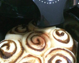 A picture of step 4 of Air-Fried Brown Sugar Cinnamon Rolls.