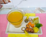 A picture of step 5 of Immunity Shots Turmeric Amla Ginger.