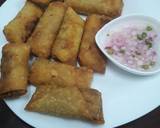 Chicken Spring Rolls #DeepFriedSnack recipe step 4 photo