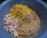 Hình bước làm 4 của món Chả gà bắp ngọt