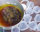 Hình bước làm 1 của món Bánh Flan Hình Trái Tim