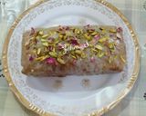 A picture of step 4 of Pistachio Cake.
