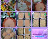 Foto langkah ke 7 dari resep Strawberry Cake Nutrijel No Tepung Debm.