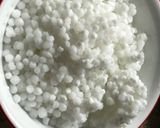 A picture of step 1 of Tapioca pudding.