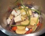 Foto del paso 1 de la receta: Arroz de pollo y verduras al ras el hanout. 2x1