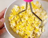 Foto langkah ke 4 dari resep Sarapan Diet : Egg Mayo Sandwich (225 kkal).