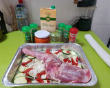 Foto del paso 2 de la receta: Paletilla lechal con cama de verduras