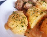 Une image de l'étape 5 de Boulettes de viande en cocotte Magimix et ses pommes de terre.