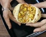 A picture of step 12 of Crepe Egg Kebab.
