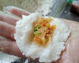 Foto langkah ke 3 dari resep Lontong isi.