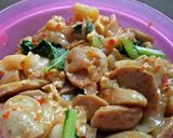 Foto langkah ke 6 dari resep Seblak kerupuk +macaroni.