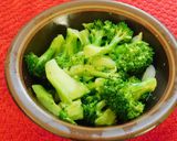 A picture of step 2 of Cheesy spicy broccoli bites.